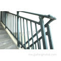 Pagar tangga keluli zink untuk kegunaan komersial isi rumah